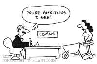 banks cartoon