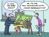 religion cartoon